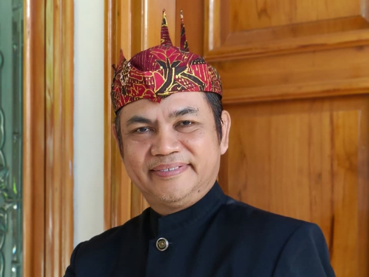 Abdullah, Kepala SMAN 1 Glagah Banyuwangi.