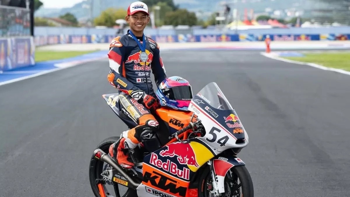 Veda Ega Pratama resmi promosi ke Moto3 2026 bersama Honda Team Asia.