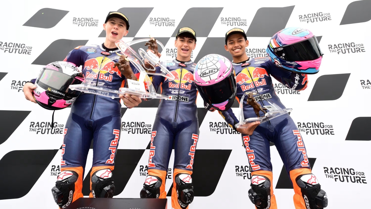 Veda Ega Pratama, pebalap muda asal Gunungkidul siap tampil di Moto3 2026 bersama Honda Team Asia.