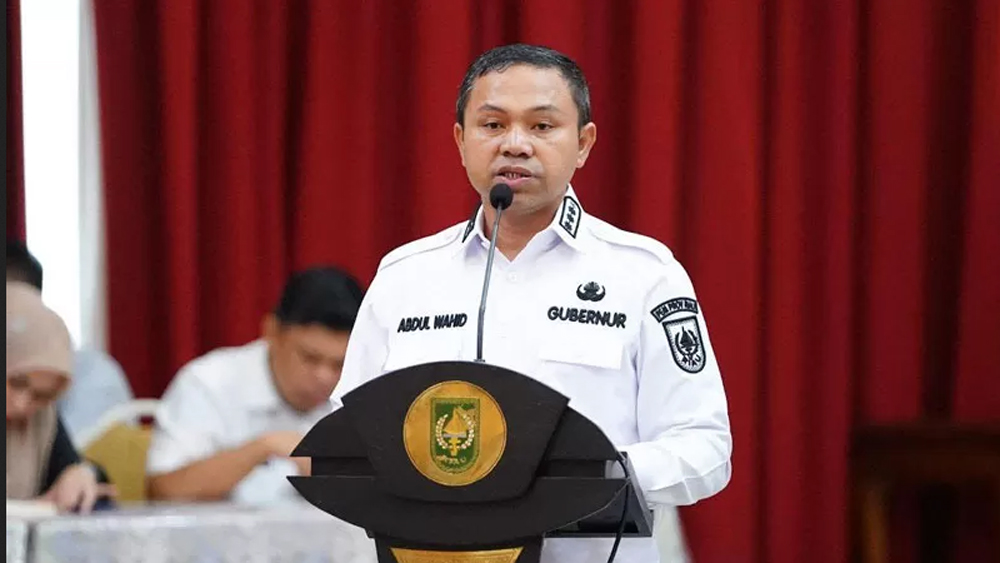 Gubernur Riau Abdul Wahid ditangkap KPK.