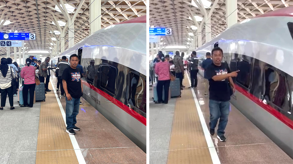 Pempred Radar Banyuwangi Syaifuddin Mahmud mencoba naik Whoosh beberapa waktu lalu, Prabowo minta kereta cepat ini tembus ke Banyuwangi.