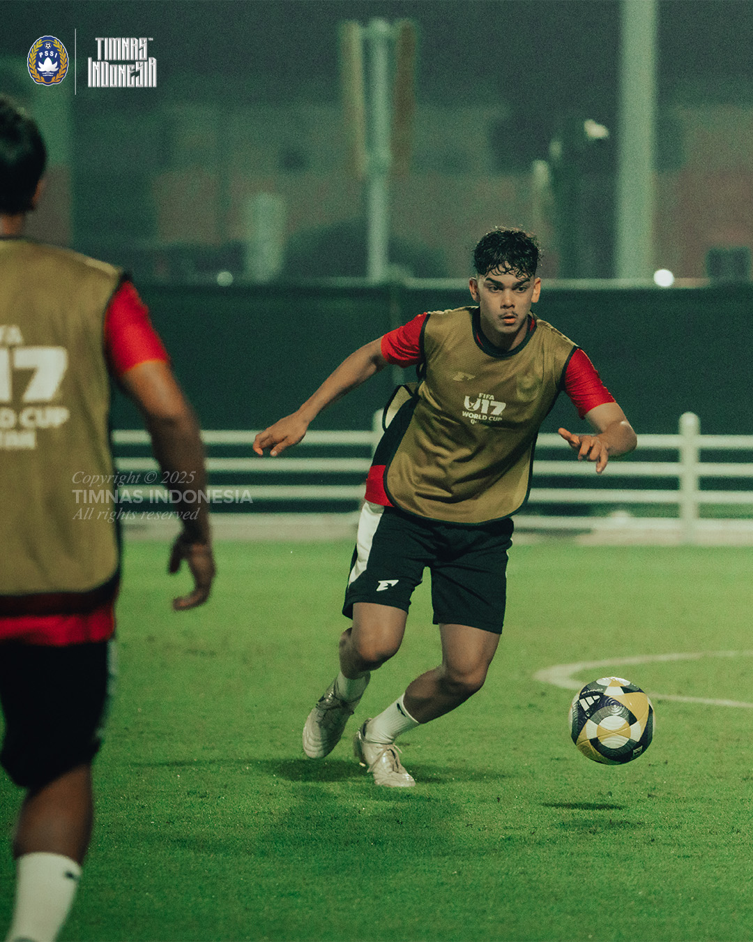 SIAP MAIN: TImnas Indonesia U-17 akan melawan Zambia U-17 dalam laga perdana Piala Dunia 2025 Qatar