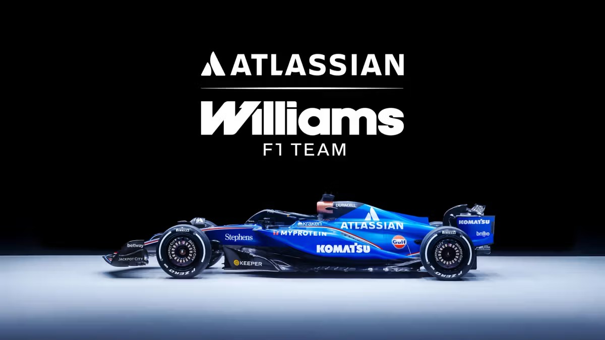 Williams resmi berganti identitas menjadi Tim F1 Atlassian Williams 2026.