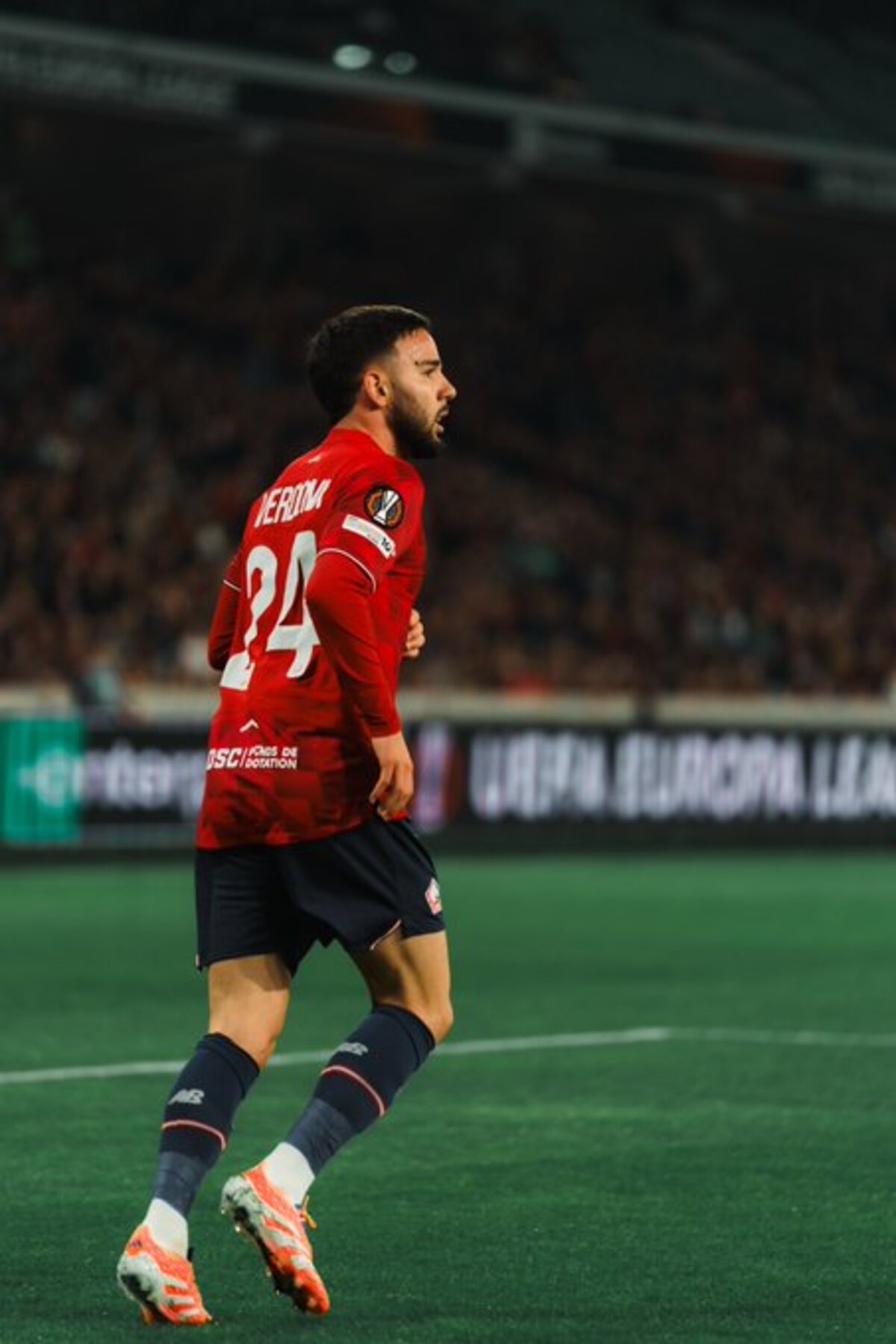 ANDALAN: Bek kiri timnas Indonesia Calvin Verdonk bersama Lille akan bertamu ke markas Red Star dalam lanjutan Liga Europa
