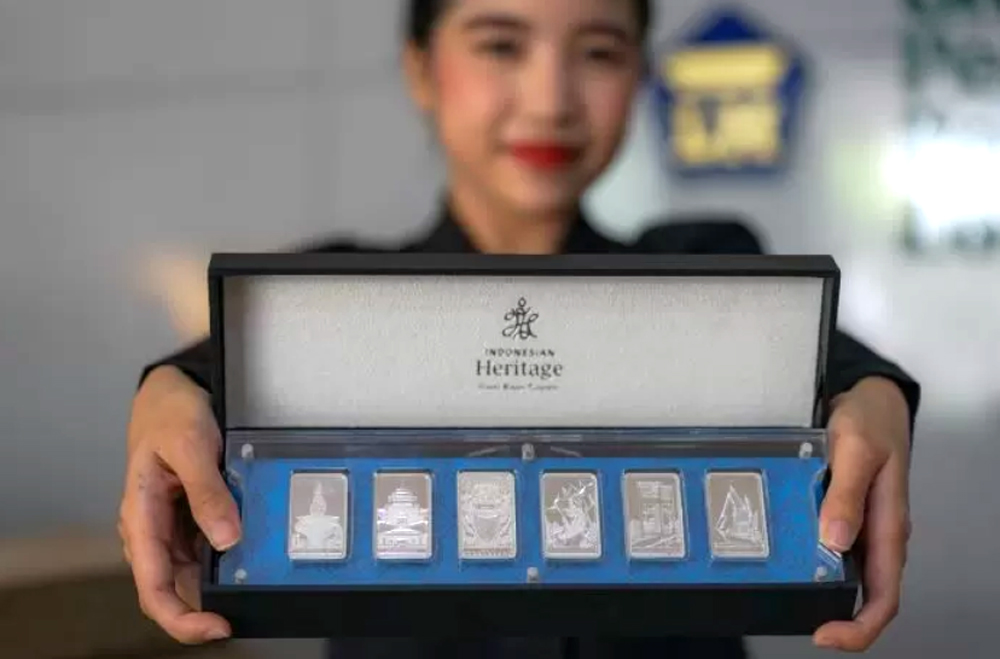 Antam perkenalkan seri produk perak dan emas tematik terbaru Indonesian Heritage.