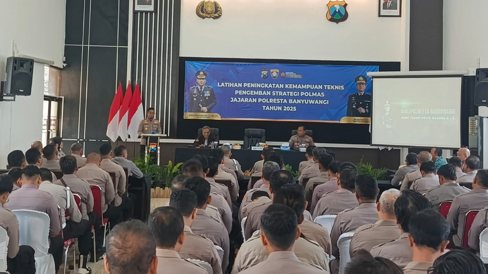 Pelatihan Polisi RW berlangsung di Rupatama Polresta, Jumat (7/11/2025), dan diikuti 138 personel dari seluruh jajaran.