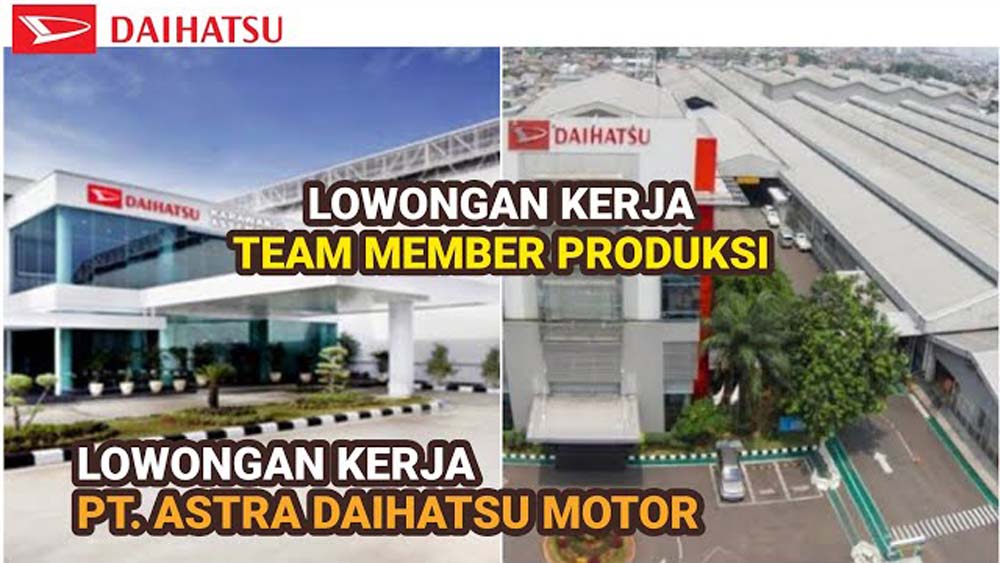 Lowongan Astra Daihatsu Motor November 2025