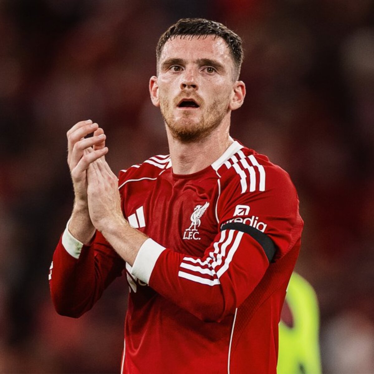 SANTAI: Andy Robetson santai hadapi karir di Liverpool meski diminati Atletico Madrid