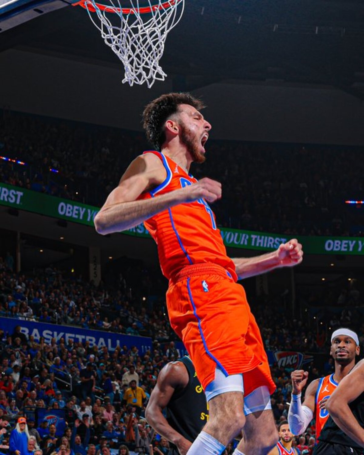 MENANG: Oklahoma City Thunder menang atas Golden State Warriors