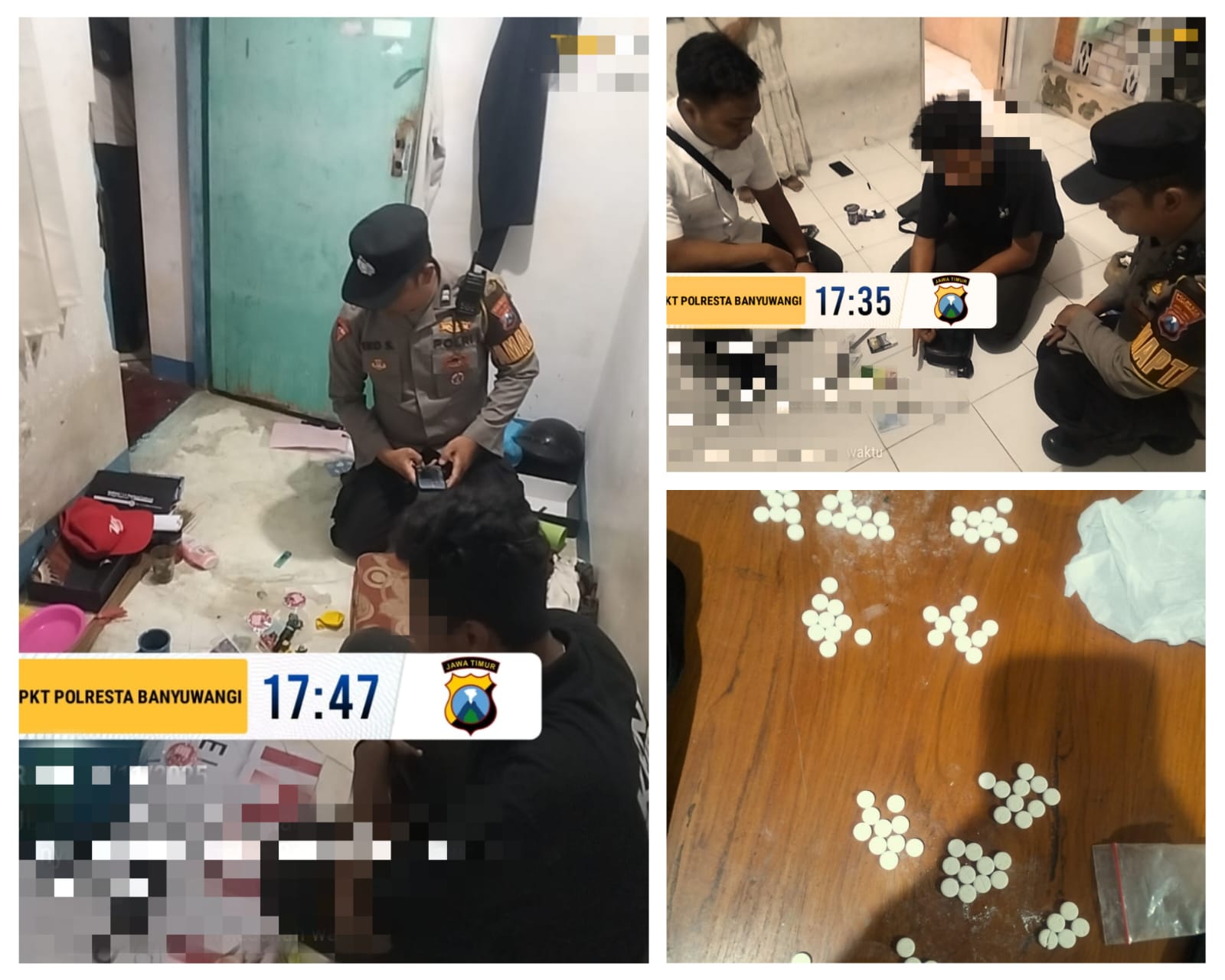 Polresta Banyuwangi tangkap pelaku kepemilikan 140 pil Trihexypendyl.