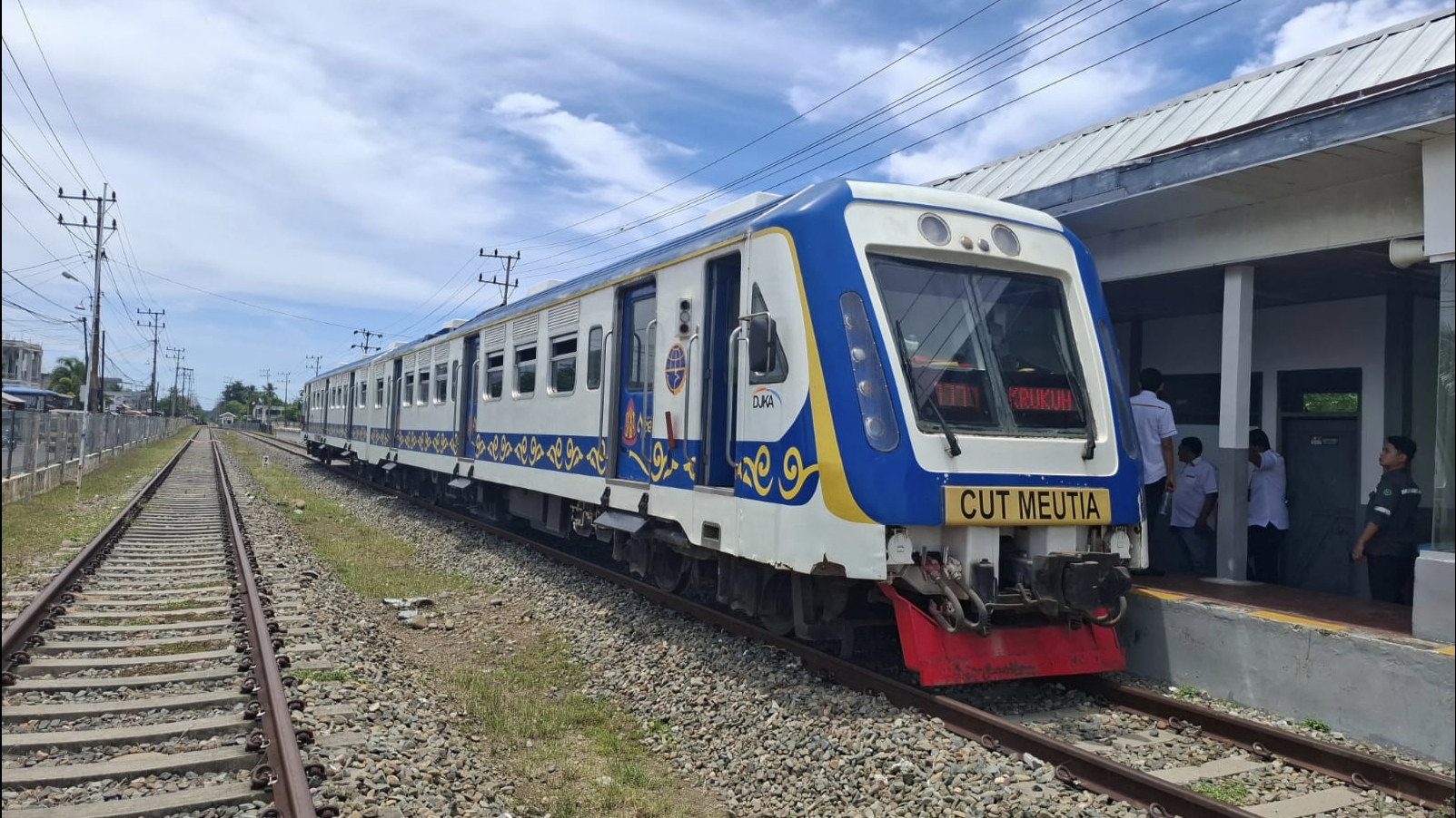 Layanan Kereta Api Cut Meutia catat 33.637 pelanggan Januari hingga Oktober 2025.