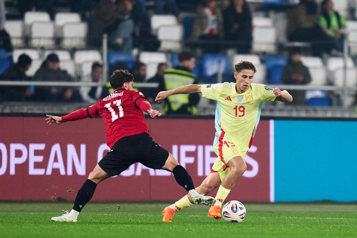 HAMPIR LOLOS: Spanyol menundukkan Kazakhstan
