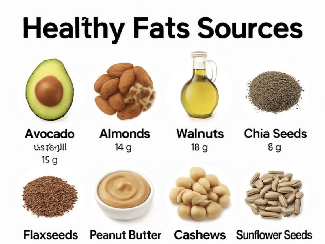 List makanan dengan kandungan healthy fats