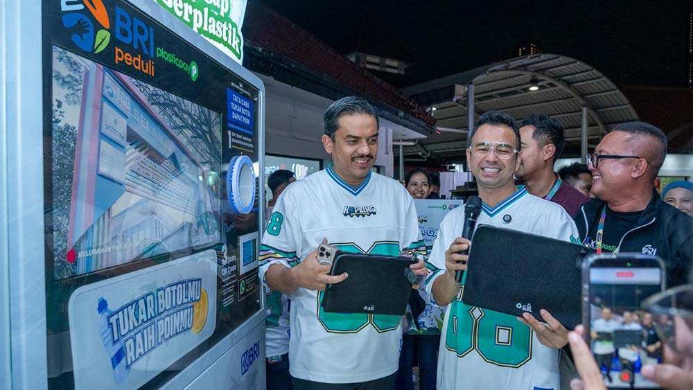 Inovasi Daur Ulang Sampah Plastik BRI Dapat Dukungan Menteri UMKM dan Raffi Ahmad.
