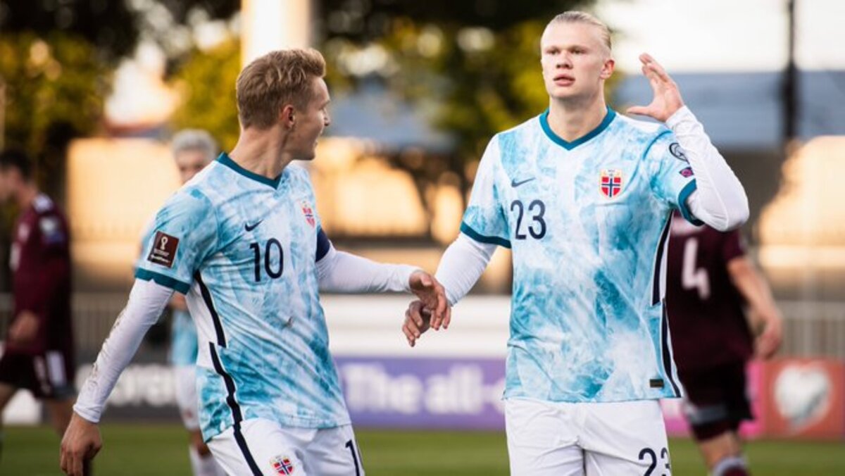 MOTOR SERANGAN: Norwegia catatkan prestasi lolos ke Piala Dunia 2026 setelah 27 tahun