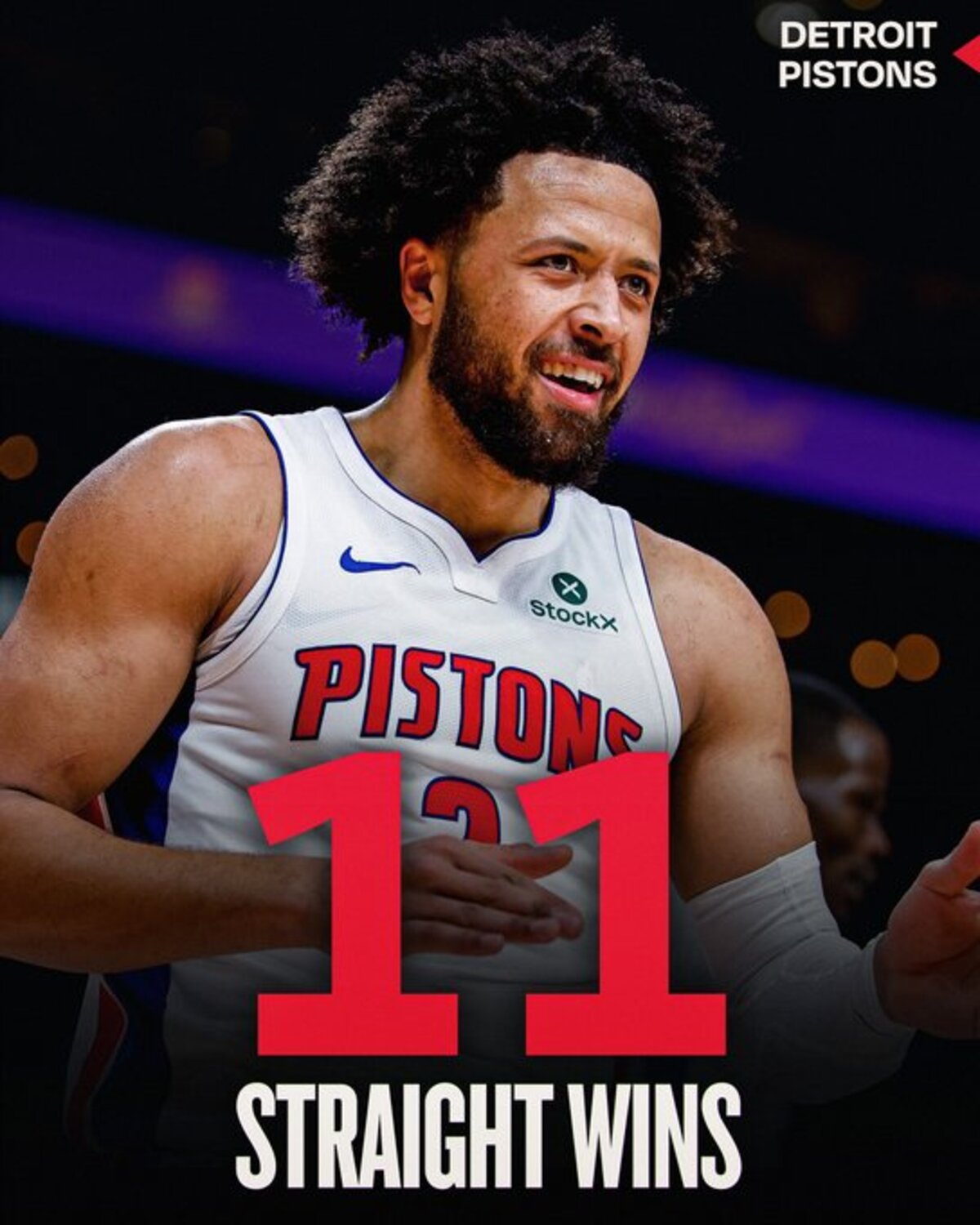 BIKIN HEBOH: Kemenangan 11 beruntun dibubukan Detroit Pistons