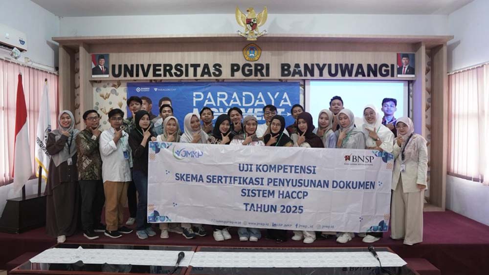 Food Safety and Quality Assurance (HACCP) diikuti oleh 20 orang peserta dari berbagai Universitas yang ada di Jawa Timur dan sekitarnya.
