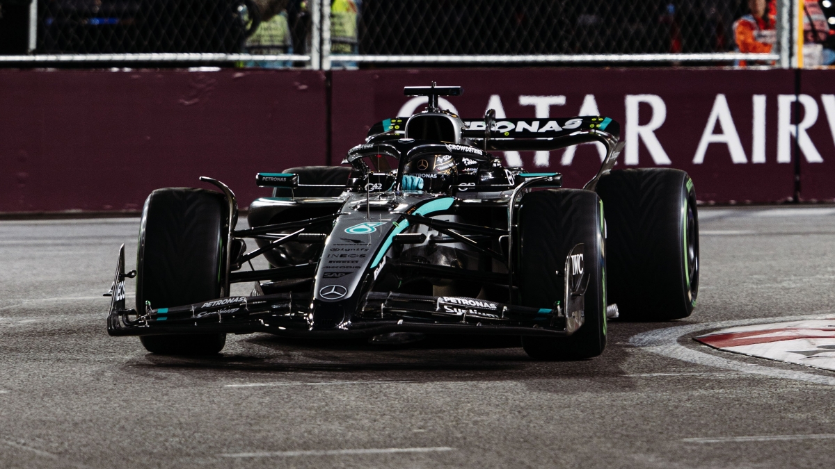 George Russell tampil tercepat pada FP3 F1 GP Las Vegas.