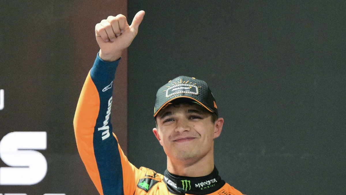 Norris raih pole ketiga beruntun di F1 GP Las Vegas usai kuasai kondisi basah.