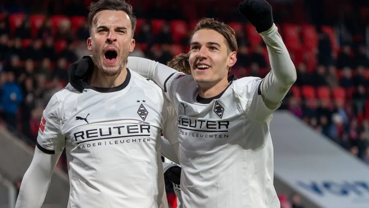 BERUNTUN: Gladbach berhasil meraih kemenangan di pentas Bundeliga