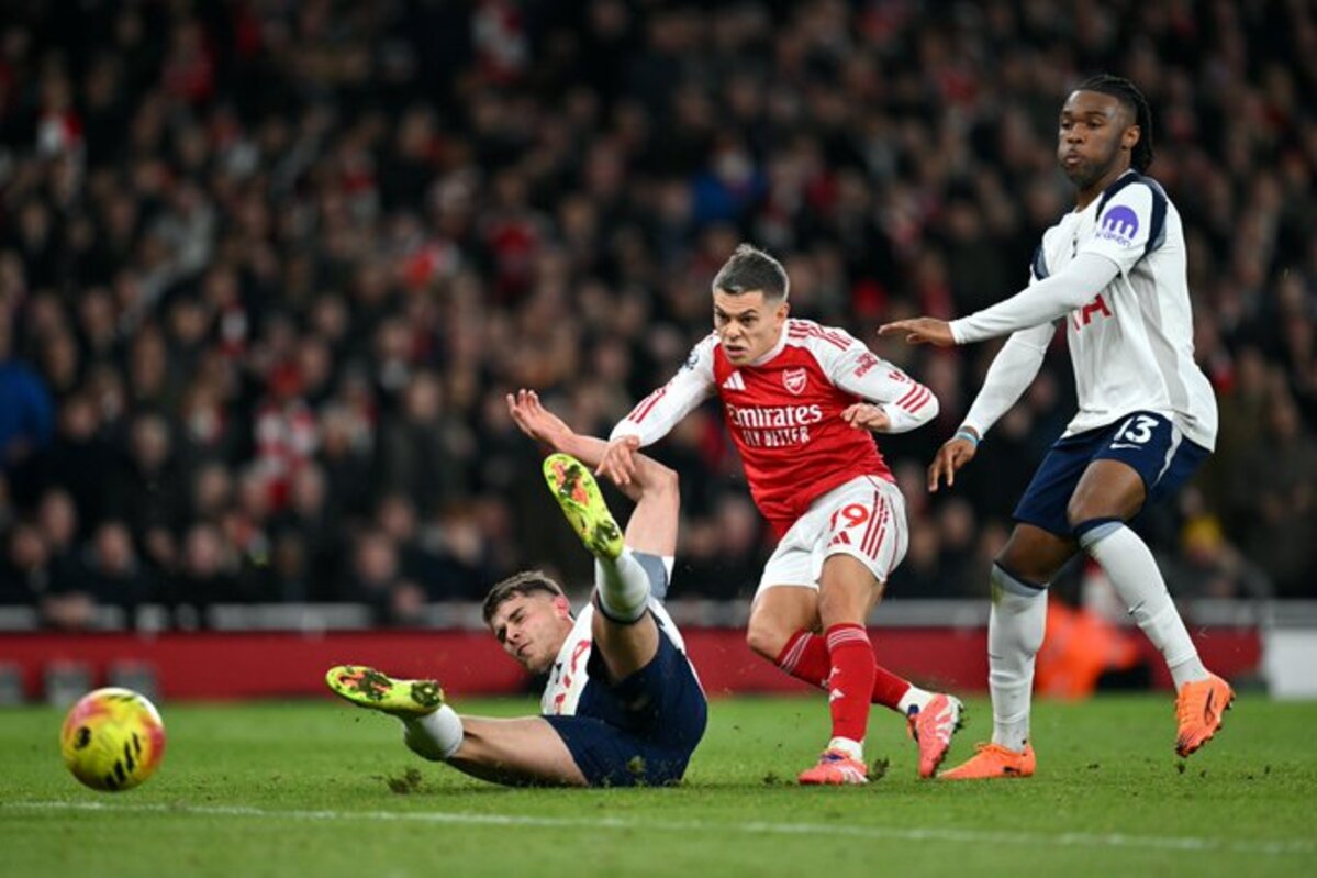 GOL PEMBUKA: Arsenal menangi derby London Utara kontra Spurs