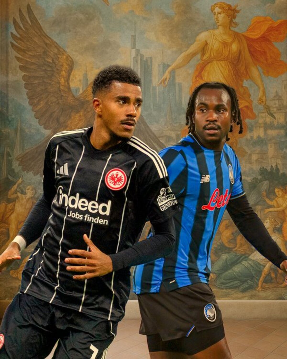 DUEL SENGIT: Eintracht Frankfurt akan menjamu Atalanta di Liga Champions