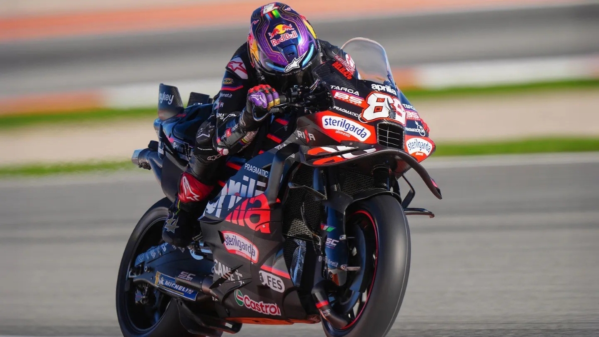 Kisah lengkap pencurian sepeda pembalap MotoGP Jorge Martin di Sirkuit Valencia.