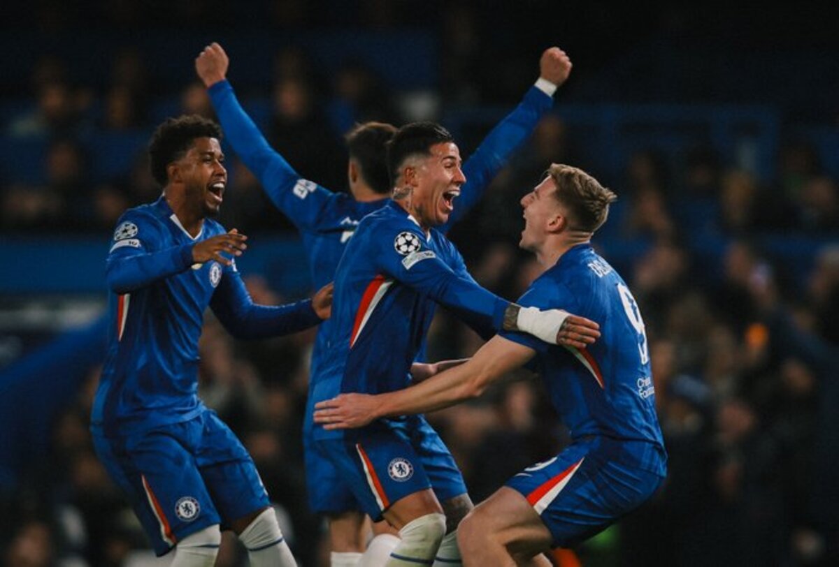 MENANG: Chelsea berhasil menundukkan Barcelona di Liga Champions