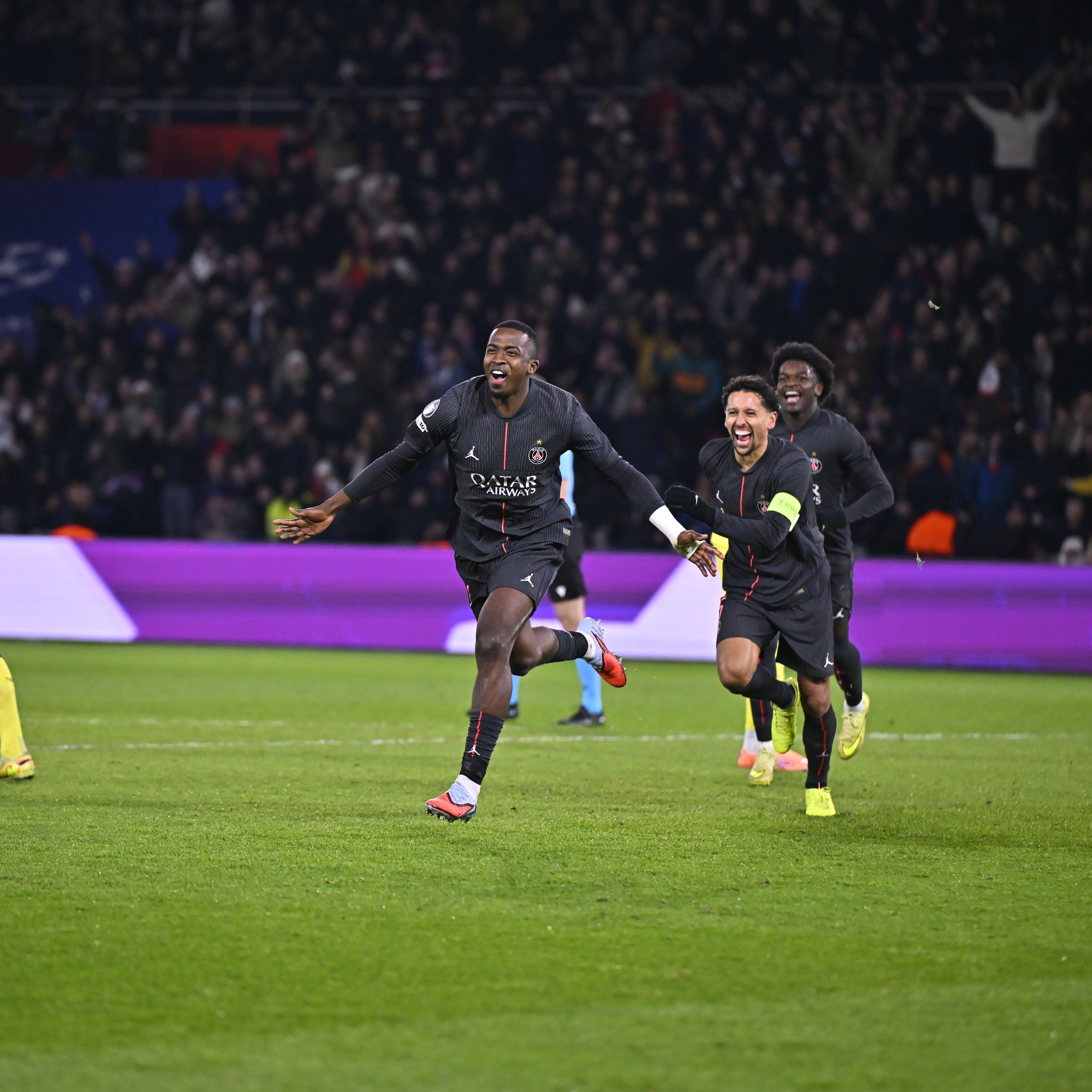 SUPER KETAT: PSG berhasil menundukkan Spurs dalam laga Liga Champions