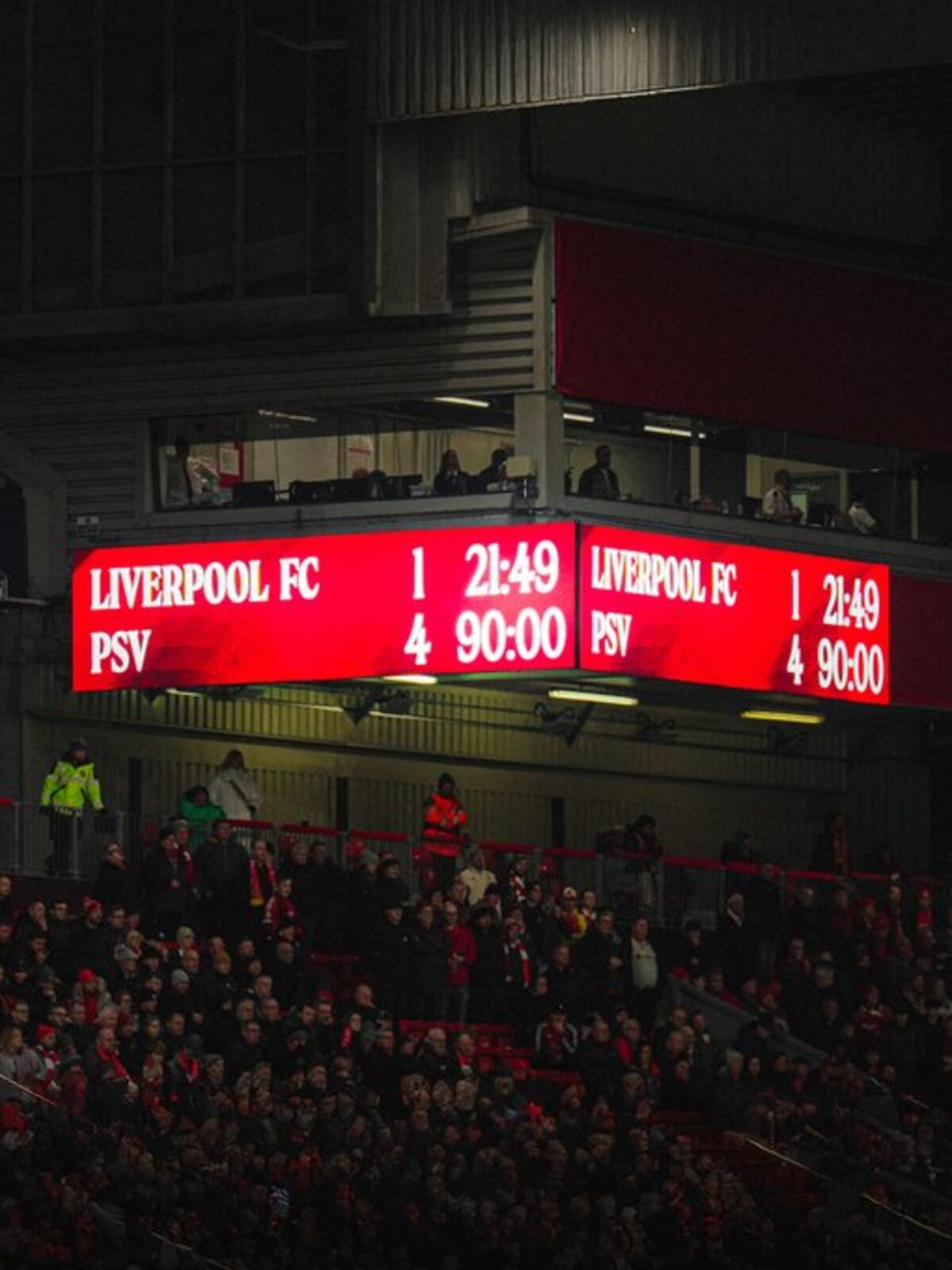 KALAH: Liverpool kembali menelan hasil buruk