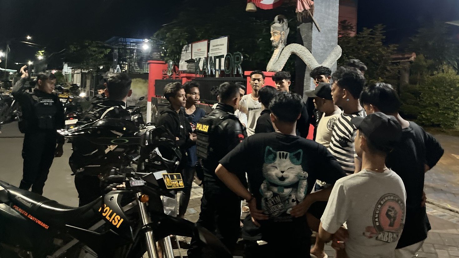 Penanganan cepat Tim Perintis Presisi Banyuwangi sukses amankan balap liar.