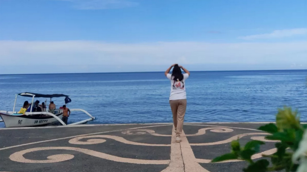 Pantai Lovina di Buleleng, Bali, salah satu destinasi wisata yang menarik dikunjungi saat pergantian tahun.