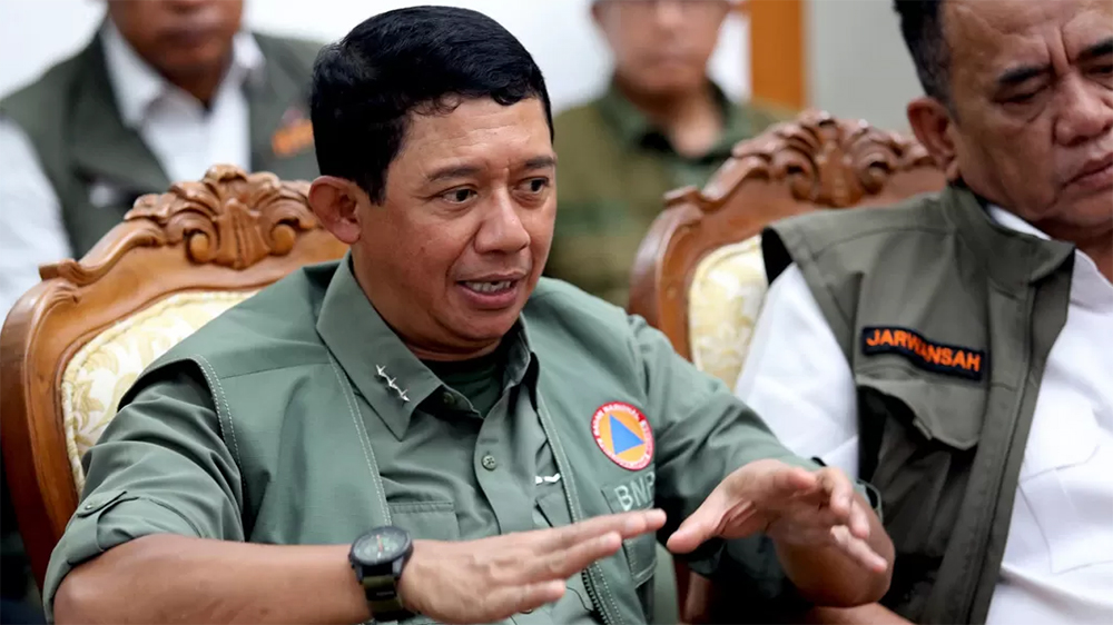 Kepala BNPB Letjen TNI Suharyanto.