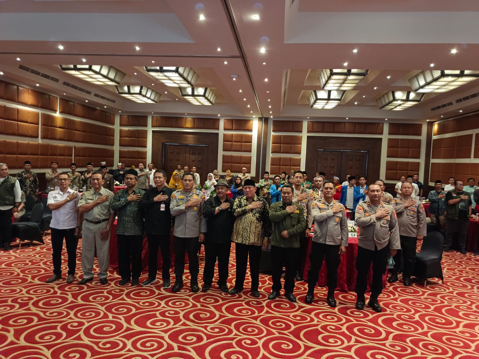 FGD Polresta Banyuwangi bahas peran ormas dan potmas dalam menjaga Kamtibmas.