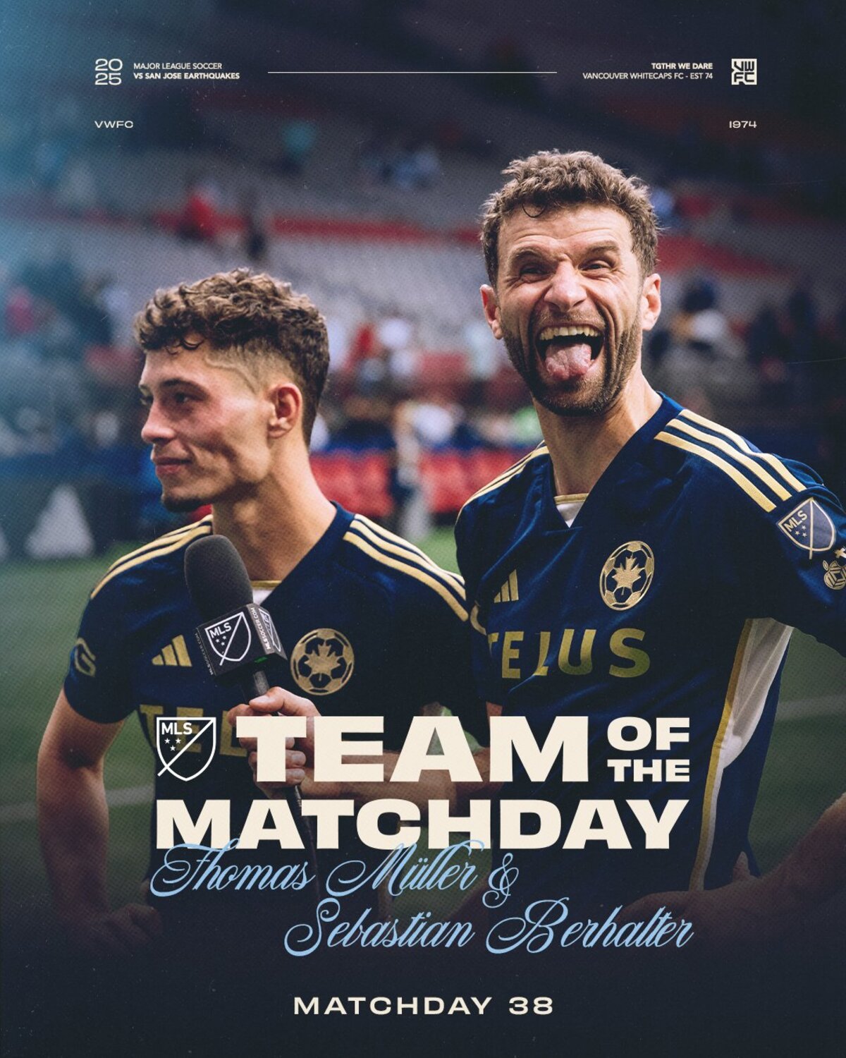 ANDALAN: Muller mampu bawa Vancouver Whitechaps ke final MLS 2025
