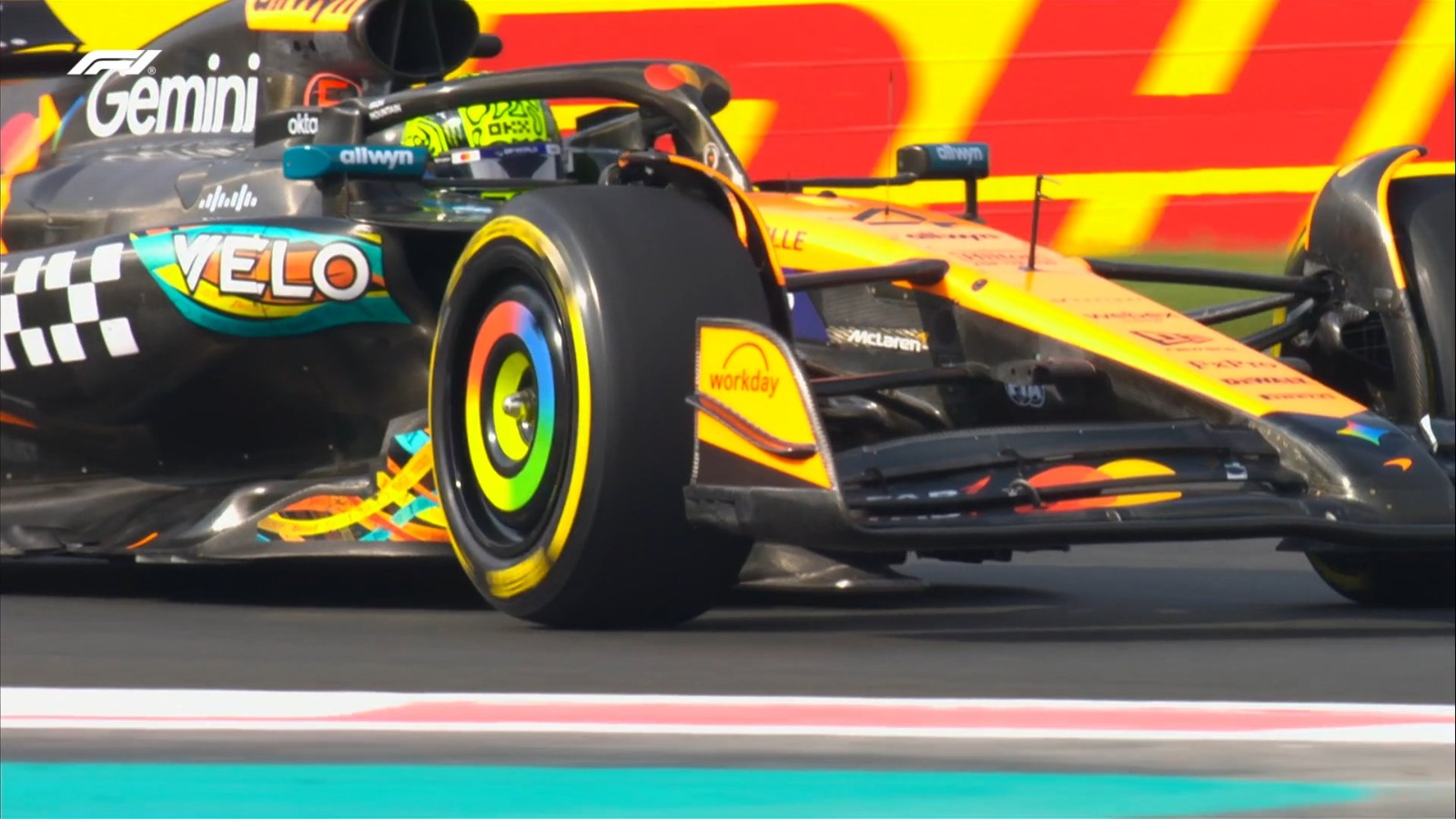 Lando Norris tercepat di FP1 F1 GP Abu Dhabi.