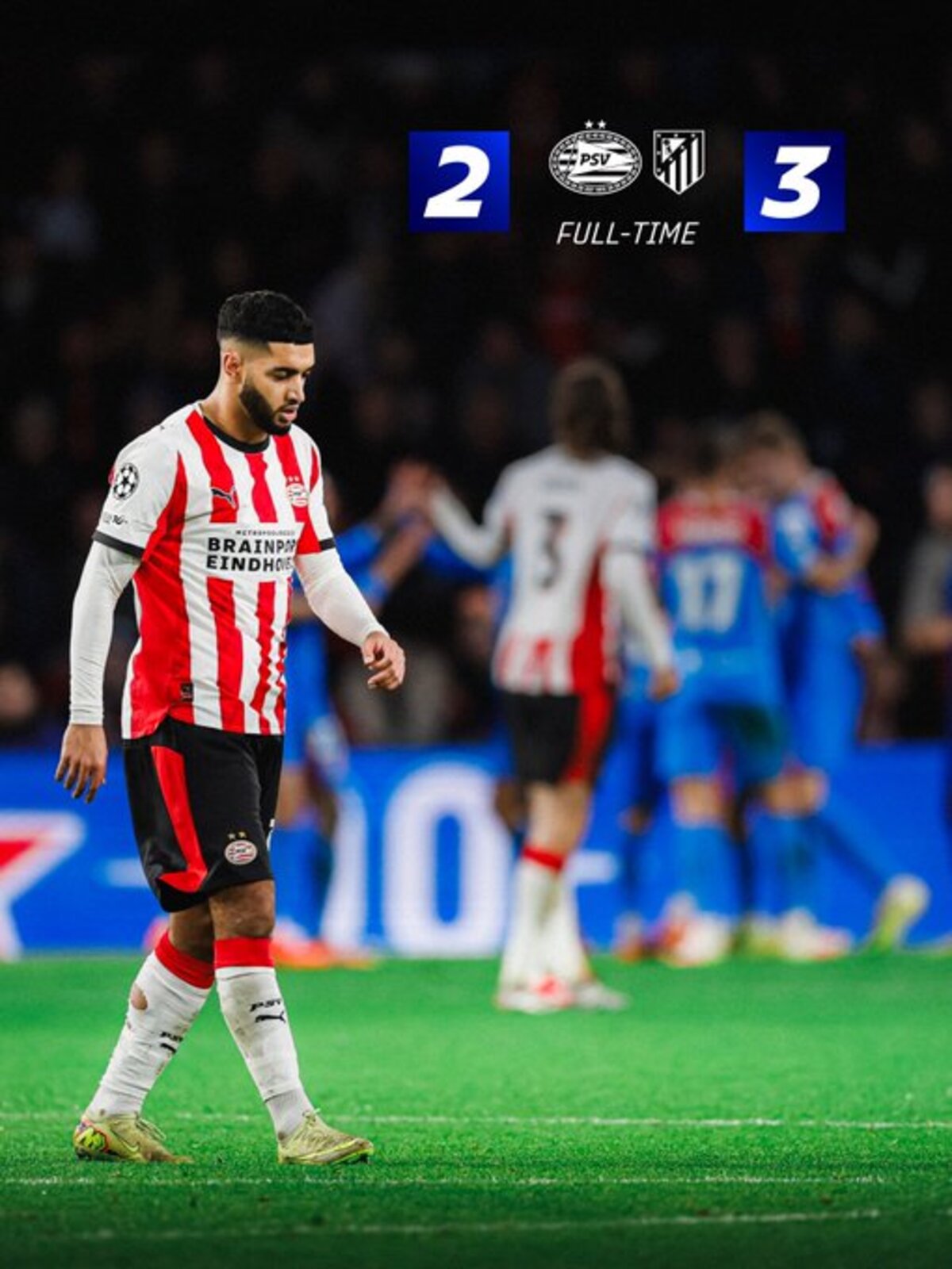 KALAH: PSV takluk dari Atletico Madrid