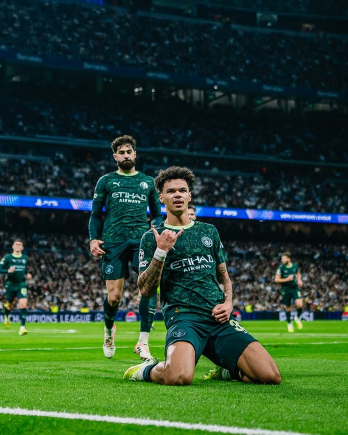 COMEBACK: Manchester City menundukkan tuan rumah Real Madrid
