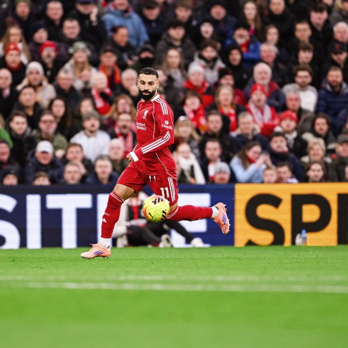 CADANGAN: Salah berikan assist kemenangan LIverpool dalam laga versus Brighton