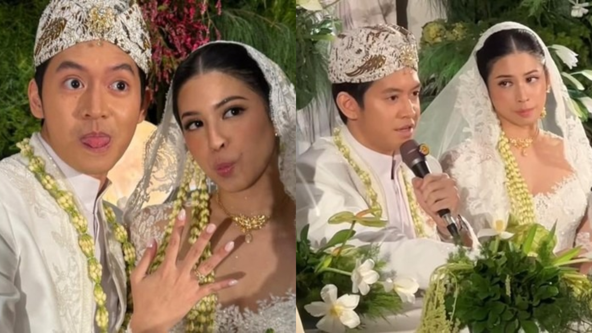 Tristan Juliano, putra Addie MS menikah dengan Narrel Amara setelah 7 tahun berpacaran.