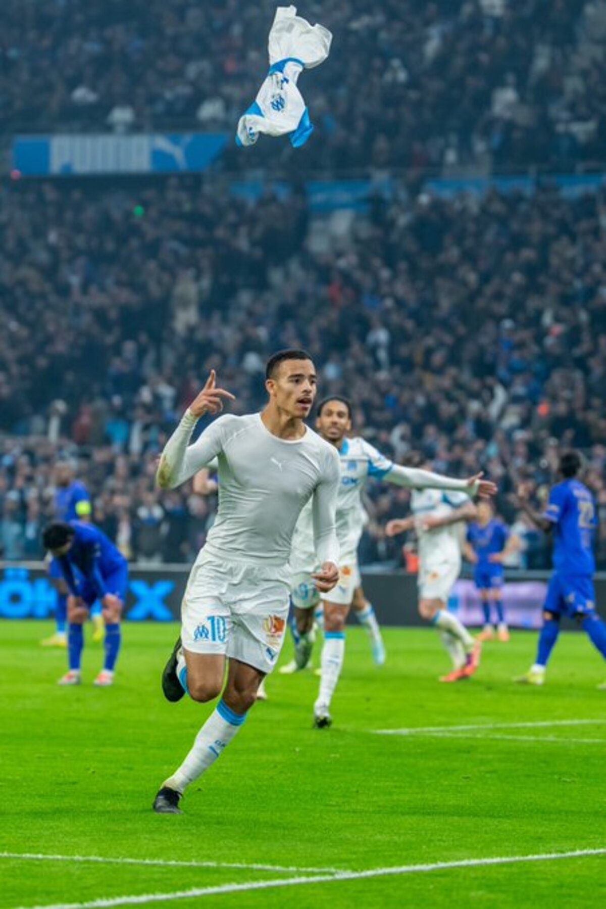 PAHLAWAN: Mason Greenwood jadi penentu kemenangan saat lawan AS Monaco