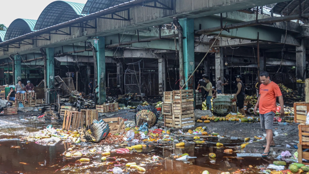 Pemprov DKI siapkan relokasi pedagang Pasar Induk Kramat Jati pascakebakaran.