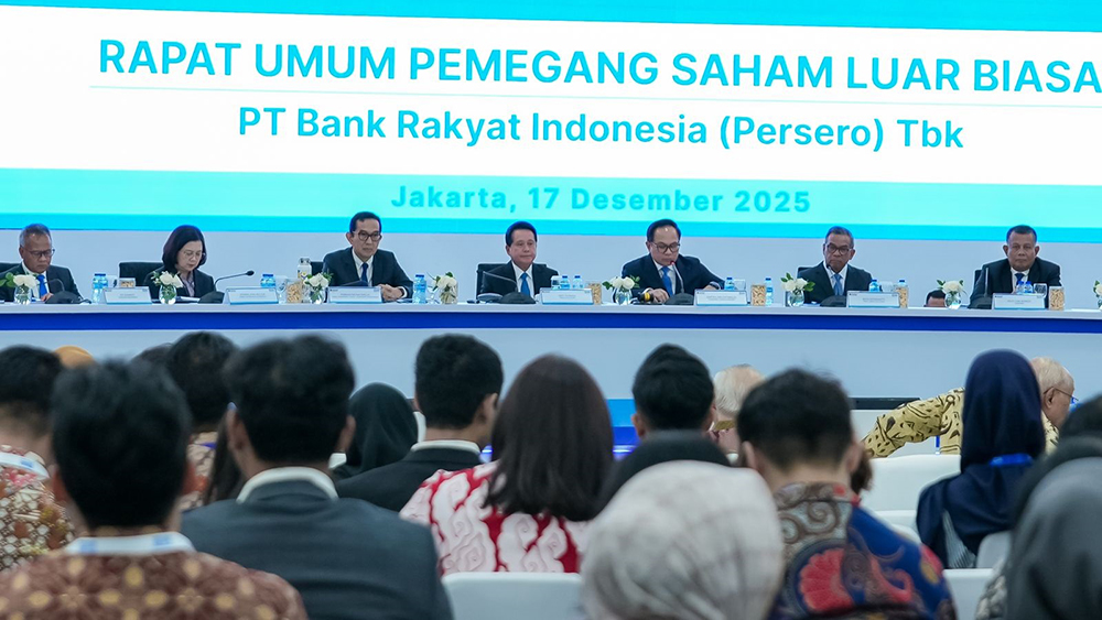 BRI gelar RUPSLB 17 Desember 2025, setujui perubahan anggaran dasar, delegasi RKAP 2026, dan perubahan susunan komisaris serta direksi.