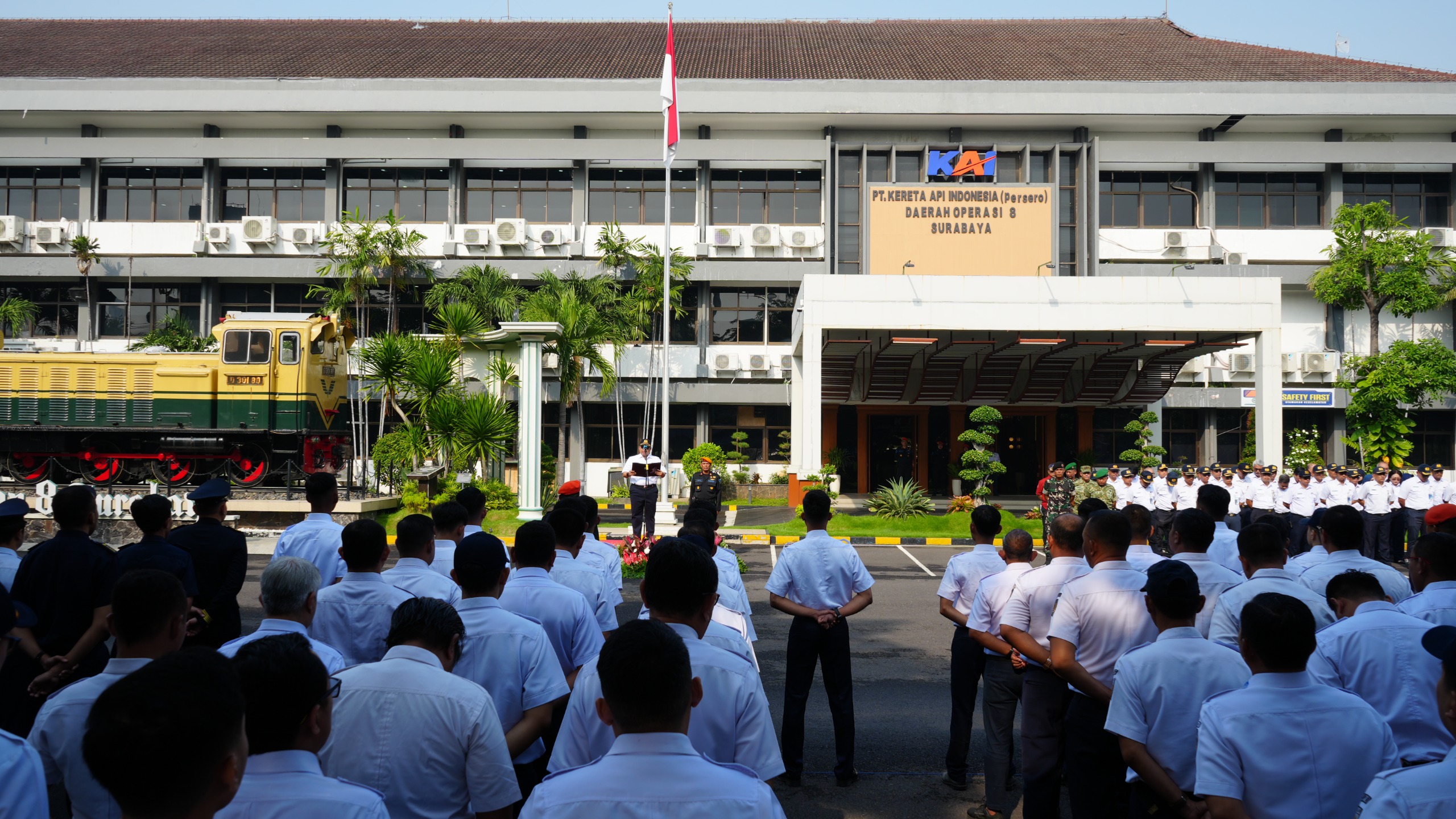 KAI Daop 8 Surabaya bersiap melaksanakan Angkutan Nataru.