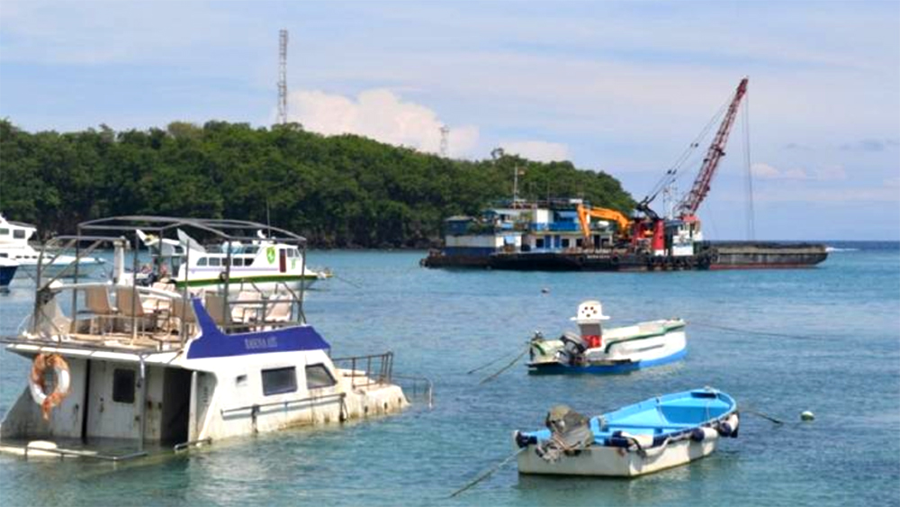 Obyek wisata ini berada di Desa Padangbai, Kecamatan Manggis, Kabupaten Karangasem, Bali.