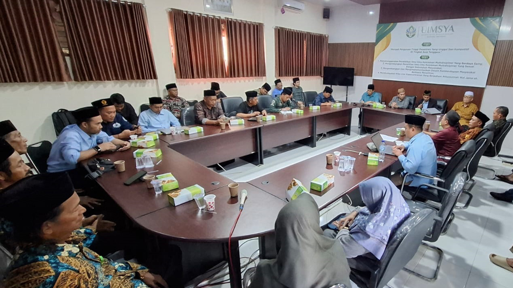 Rapat persiapan Konfercab NU berlangsung di kampus UIMSYA Blokagung pada Rabu (24/12).  Hari ini panitia akan melanjutkan persiapan teknis di Singojuruh.