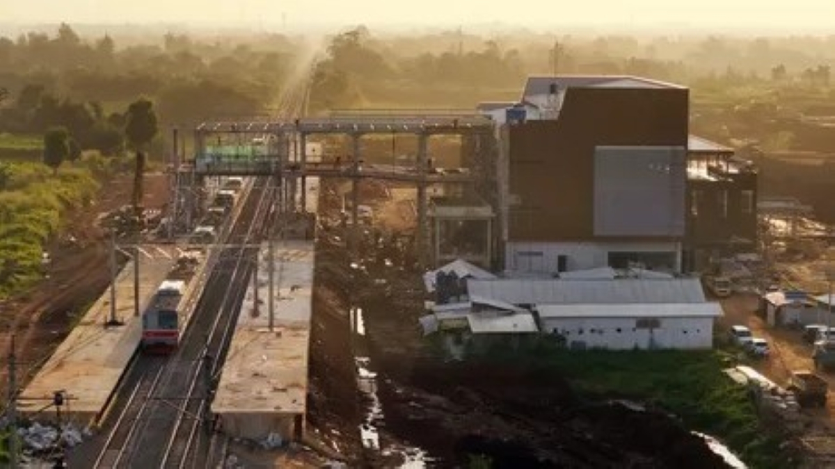 PT KAI memastikan kesiapan Stasiun Jatake di Tangerang.
