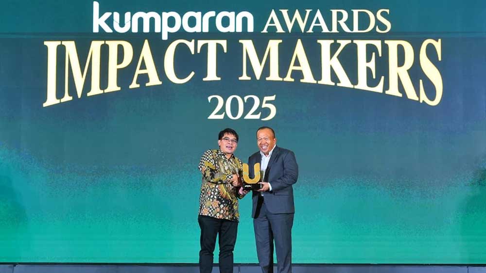 Konsisten Perkuat Ekonomi Kerakyatan, BRI Raih Penghargaan Impactful Grassroots Economic Empowerment