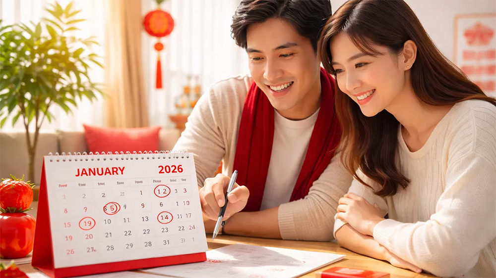 ILUSTRASI bulan Januari 2026.