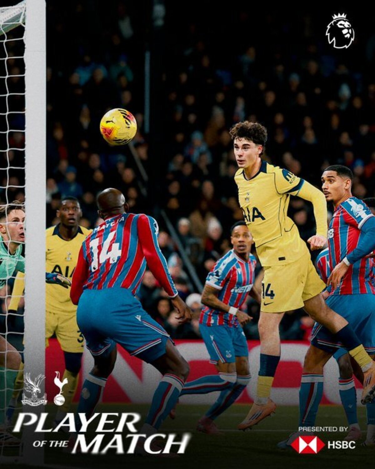 MENANG: Spurs berhasil menang atas Crystal Palace